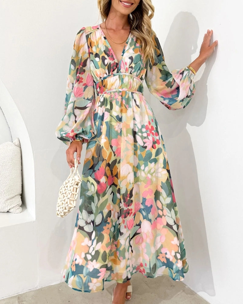 Ruth | Floral Maxi Dress