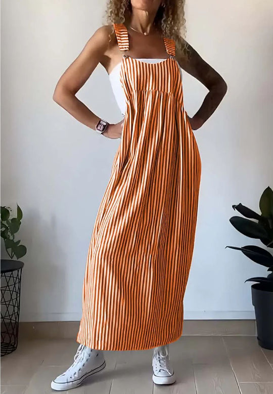 Halle | Casual Striped Jumpsuit