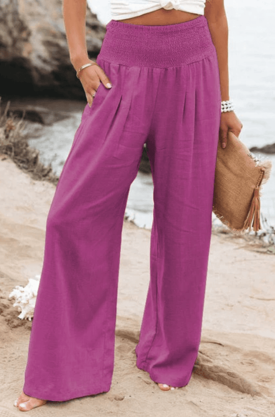 Mya | Palazzo Trousers in High-Waist