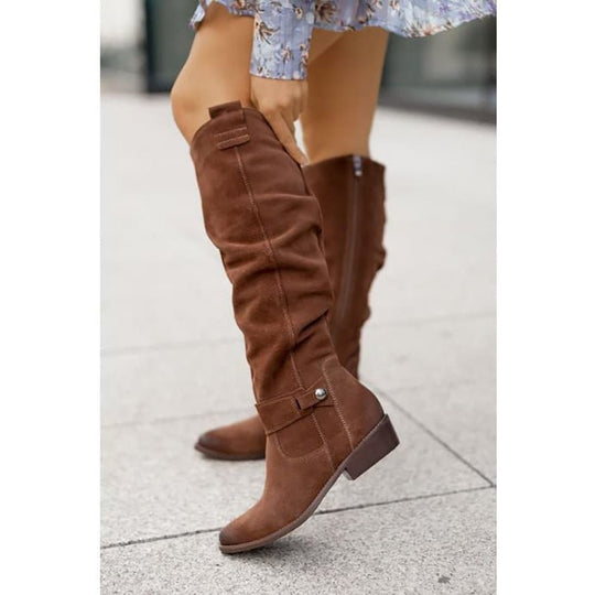 Alice - High Suede Boots