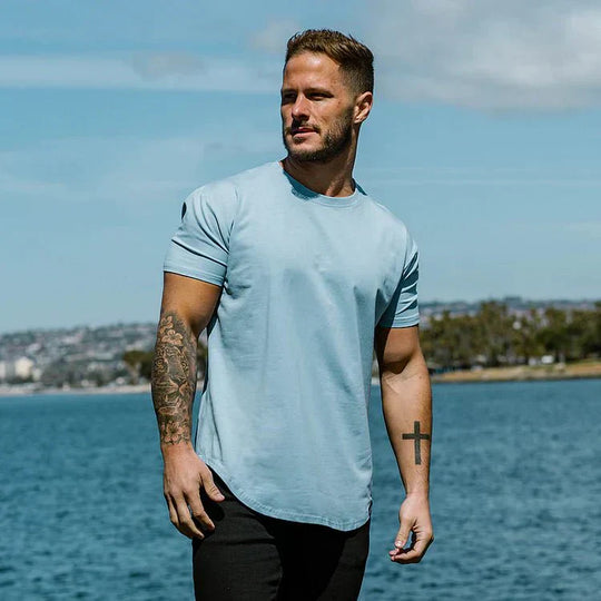 Connor | Elastic Slim Fit T-Shirt