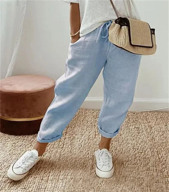 Maya - Relaxed Linen Pants